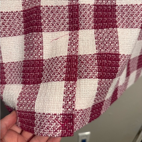 Liz Claiborne Women’s Rose Checkered Jacket Tweed Plaid Size 16P Wool Blend NWT - Picture 14 of 14